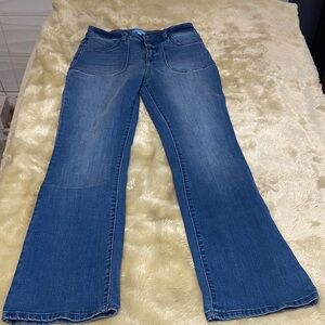 Draper James Blue Flare Jeans